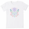 Women's Mirror Daisy & Butterflies Short SleeveTee