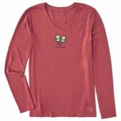 Women's Mittens Long Sleeve Crusher Vee