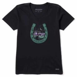 Women's Moonlight Horseback Ride Crusher-Lite Vee