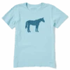Women's Mosaic Horse Crusher Tee