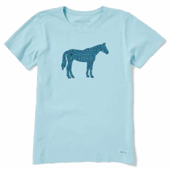 Women's Mosaic Horse Crusher Tee