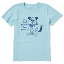 Women's My Best Friend Has Paws Short SleeveTee