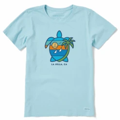 Women's ND Turtle Sailboats La JollaCrusher-LITE Tee