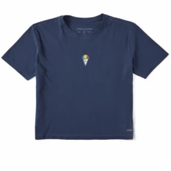 Women's Naive SnowconeBoxy Crusher Tee