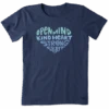 Women's Open Mind Heart Crusher Tee -Clothes Style Shop Womens Open Mind Heart Crusher Tee 72826 1 lg