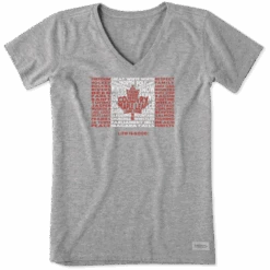 Women's Our Flag Crusher Vee