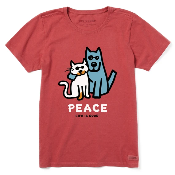 Women's Peace Al And Rocket Short SleeveTee 3 Women's Peace Al And Rocket Short SleeveTee