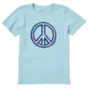 Women's Peace-adelic Short Sleeve Tee