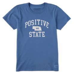 Women's Positive State Nebraska Crusher Tee