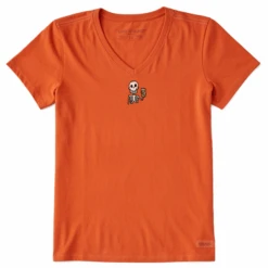 Women's Quirky Skeleton W BeerCrusher Vee
