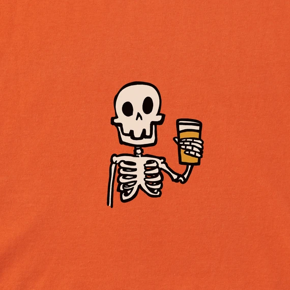 Women's Quirky Skeleton W BeerCrusher Vee 4 Women's Quirky Skeleton W BeerCrusher Vee - Image 2