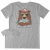 Women's Quirky WTF Bear Short SleeveTee -Clothes Style Shop Womens Quirky WTF Bear Short Sleeve Crusher Tee 124622 1 lg