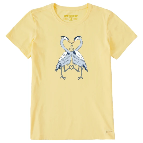 Women's Quirky Wild Heart HeronsCrusher Tee 3 Women's Quirky Wild Heart HeronsCrusher Tee
