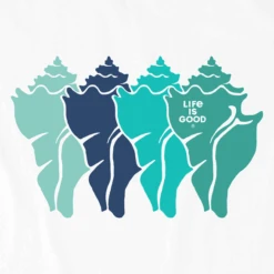 Women's Rally Conch Shell Sleeveless High-LowTank -Clothes Style Shop Womens Rally Conch Shell Sleeveless HighLow CrusherLITE Tank 118259 2 lg