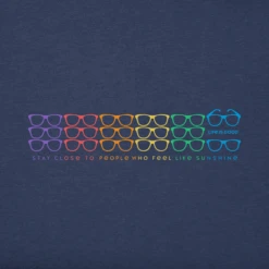 Women's Rally Sunglasses Sleeveless High-Low Crusher Tank -Clothes Style Shop Womens Rally Sunglasses Sleeveless HighLow Crusher Tank 121156 2 lg