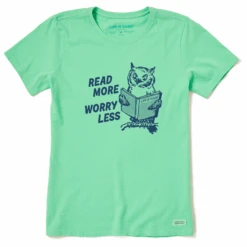 Women's Read More Owl Short SleeveTee