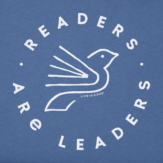 Women's Readers Are Leaders Dove Short SleeveTee 4 Women's Readers Are Leaders Dove Short SleeveTee - Image 2