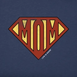 Women's SUPERMOM SHIELD Sleeveless High-Low Crusher Tank -Clothes Style Shop Womens SUPERMOM SHIELD Sleeveless HighLow Crusher Tank 87057 2 lg