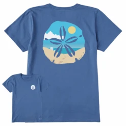 Women's Sand Dollar Beach SceneCrusher Tee