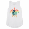 Women's Scenic Turtle Sleeveless High-Low Crusher Tank -Clothes Style Shop Womens Scenic Turtle Sleeveless HighLow Crusher Tank 81885 1 lg