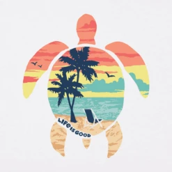 Women's Scenic Turtle Sleeveless High-Low Crusher Tank -Clothes Style Shop Womens Scenic Turtle Sleeveless HighLow Crusher Tank 81885 2 lg