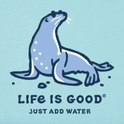 Women's Sea Lion Just Add Water High-Low Crusher Tank -Clothes Style Shop Womens Sea Lion Just Add Water HighLow Crusher Tank 80624 2 lg