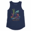 Women's Seascape Crush On Nature High-Low Crusher Tank