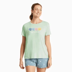 Women's Seashell Spectrum Lightweight Sleep Tee