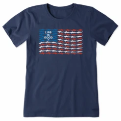 Women's Shark Flag Short SleeveTee