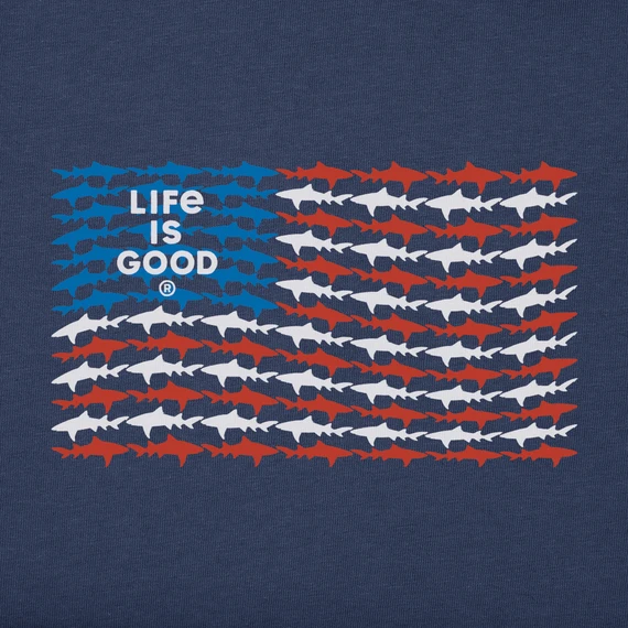 Women's Shark Flag Short SleeveTee 4 Women's Shark Flag Short SleeveTee - Image 2