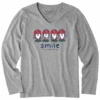 Women's Smile - It's Football Season Gnomes Long SleeveVee