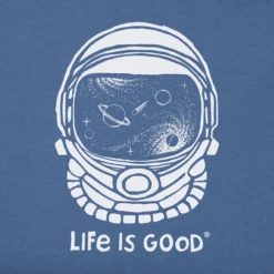 Women's Space Helmet Landscape Short Sleeve Tee -Clothes Style Shop Womens Space Helmet Landscape CrusherLITE Tee 83862 2 lg