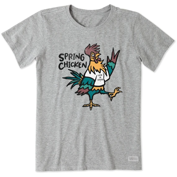 Women's Spring Chicken Short SleeveTee 3 Women's Spring Chicken Short SleeveTee