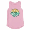 Women's Spring Daisy High-Low Crusher Tank -Clothes Style Shop Womens Spring Daisy High Low Crusher Tank 94030 1 lg