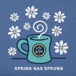 Women's Spring Has Sprung Mug Sleeveless High-Low Crusher Tank -Clothes Style Shop Womens Spring has Sprung Mug Sleeveless HighLow Crusher Tank 89041 2 lg