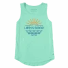 Women's Sun & Sea High-Low Crusher Tank