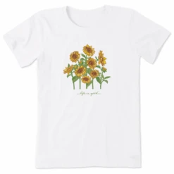 Women's Sunflower Row Short SleeveTee