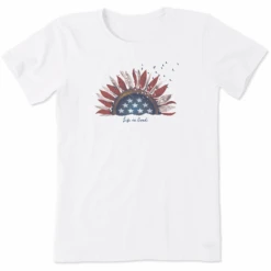 Women's Sunflower USA Short SleeveTee