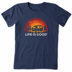 Women's Sunset Camper Short Sleeve Tee