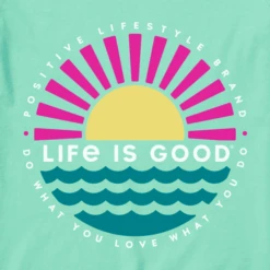 Women's Sunset On The Water High-Low Crusher Tank -Clothes Style Shop Womens Sunset on the Water High Low Crusher Tank 76404 2 lg