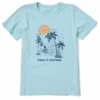 Women's Take It Outside Beach Short SleeveTee