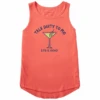 Women's Talk Dirty To Me Martini Sleeveless High-LowTank -Clothes Style Shop Womens Talk Dirty to Me Martini Sleeveless HighLow Crusher Tank 104656 1 lg