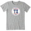 Women's Texas Baseball Crusher Tee -Clothes Style Shop Womens Texas Baseball Crusher Tee 86325 1 lg