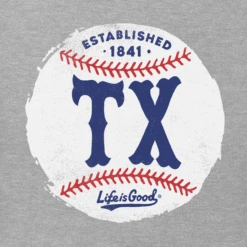 Women's Texas Baseball Crusher Tee -Clothes Style Shop Womens Texas Baseball Crusher Tee 86325 2 lg