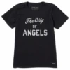 Womens The City Of Angels Crusher-Lite Crew -Clothes Style Shop Womens The City of Angels CrusherLite Crew 80221 1 lg