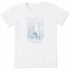 Women's The Forest Is Magic Fairy Short SleeveTee -Clothes Style Shop Womens The Forest is Magic Fairy Short Sleeve CrusherLITE Tee 105661 1 lg