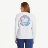 Women's The Ocean Is Magic Spectrum Long Sleeve Active Tee -Clothes Style Shop Womens The Ocean Is Magic Spectrum Long Sleeve Active Tee 99628 1 lg