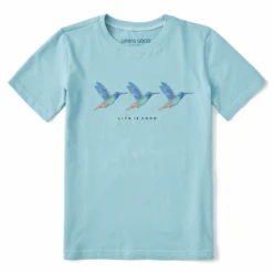 Women's Three Hummingbirds Short SleeveTee