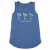 Women's Three Palms Sleeveless High-Low Crusher Tank