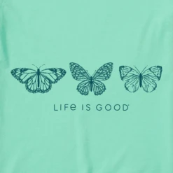 Women's Three Stamped Butterflies Sleeveless High-Low Crusher Tank -Clothes Style Shop Womens Three Stamped Butterflies Sleeveless HighLow Crusher Tank 92946 2 lg